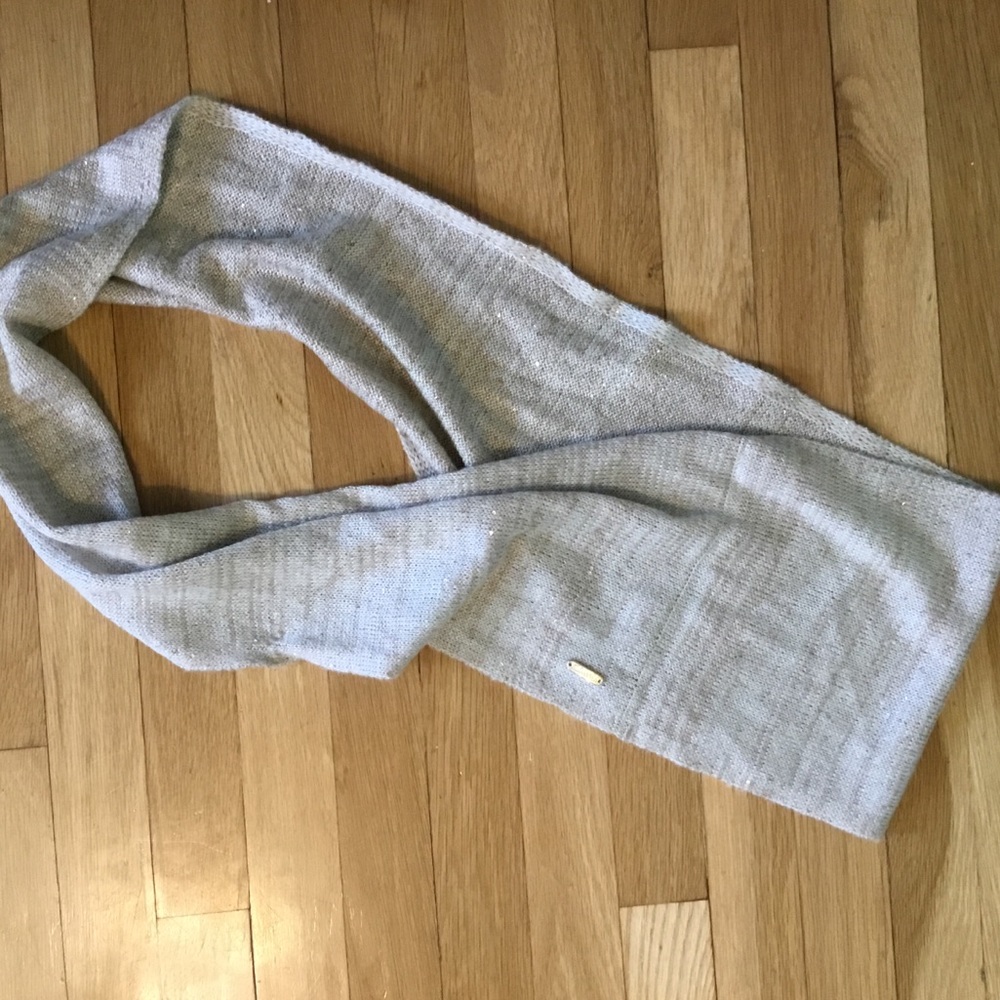 Calvin Klein Gold Infinity Scarf and Earmuffs set